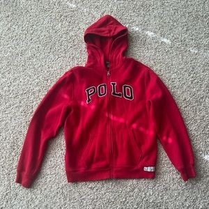 Red Polo jacket
